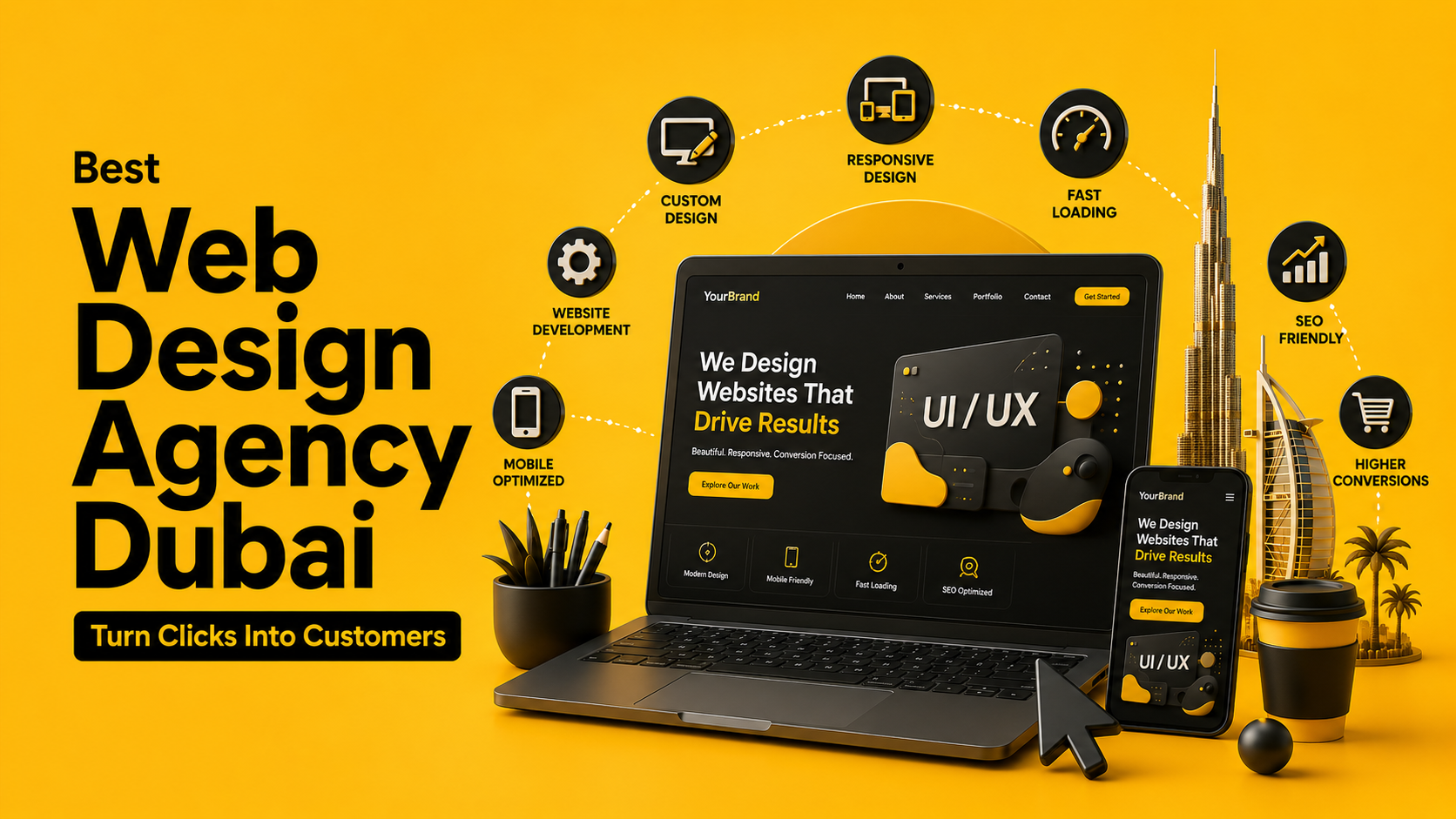 Web Design Agency Dubai Turn Clicks Into Customers
