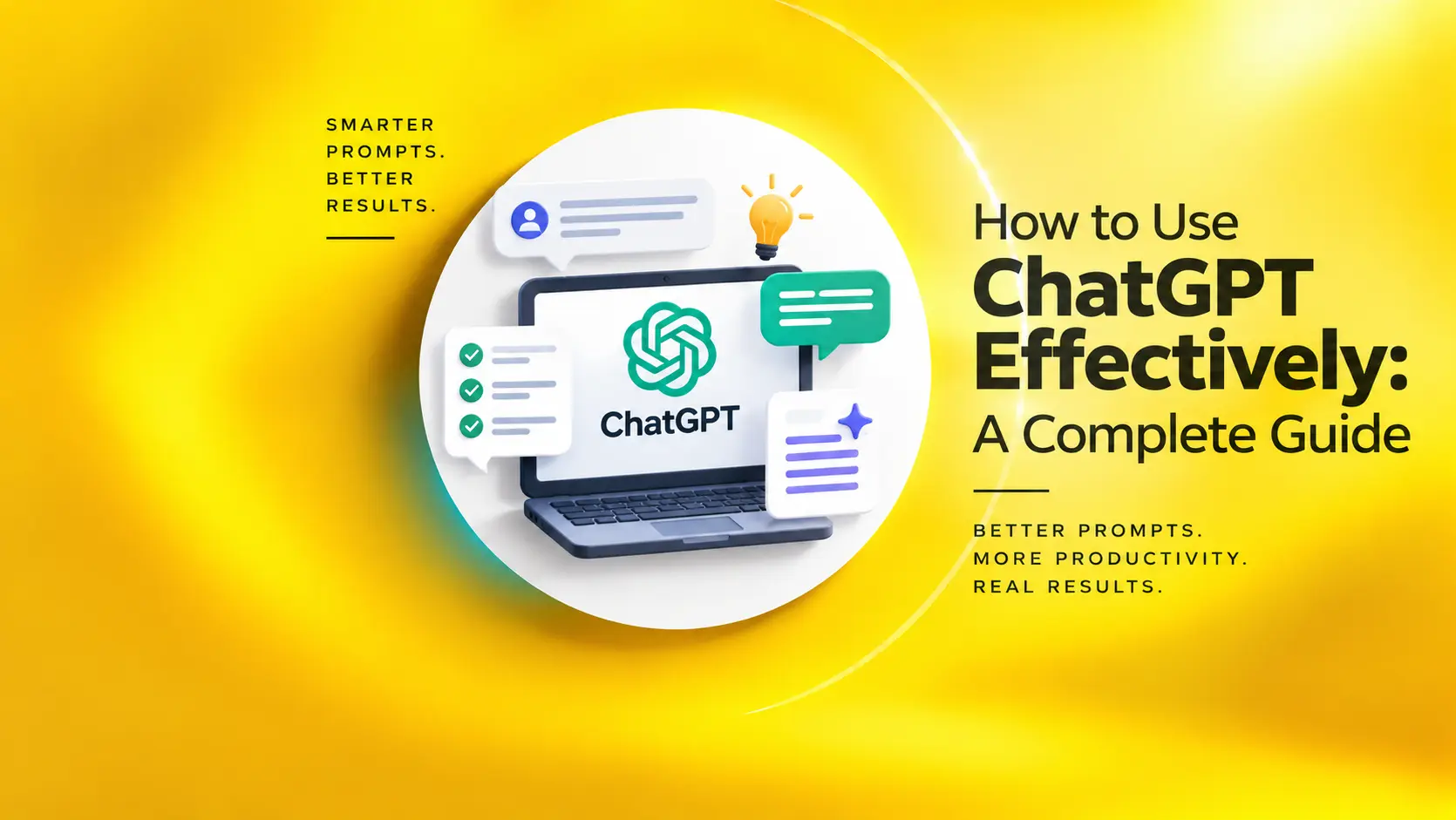 How to Use ChatGPT Effectively A Complete Guide